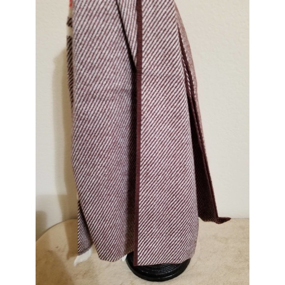 GAP NWT Women's Scarf Scarves 76' x 25' Color Brown Pink - Picture 4 of 8